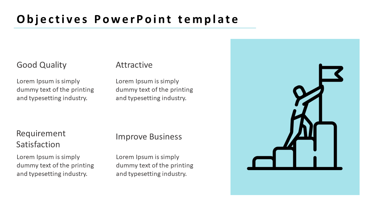 Objectives PowerPoint Template And Google Slides Themes